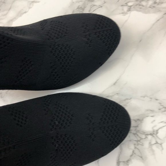 SOLD NEW ASOS Elyssa Black Knitted Sock Boots - Picture 6 of 8